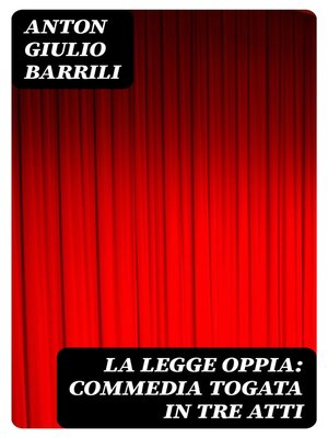 cover image of La legge Oppia